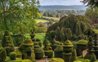 The Topiary Garden at Friar Park, Henley-on-Thames, Oxfordshire The home of Mrs Olivia Harrison